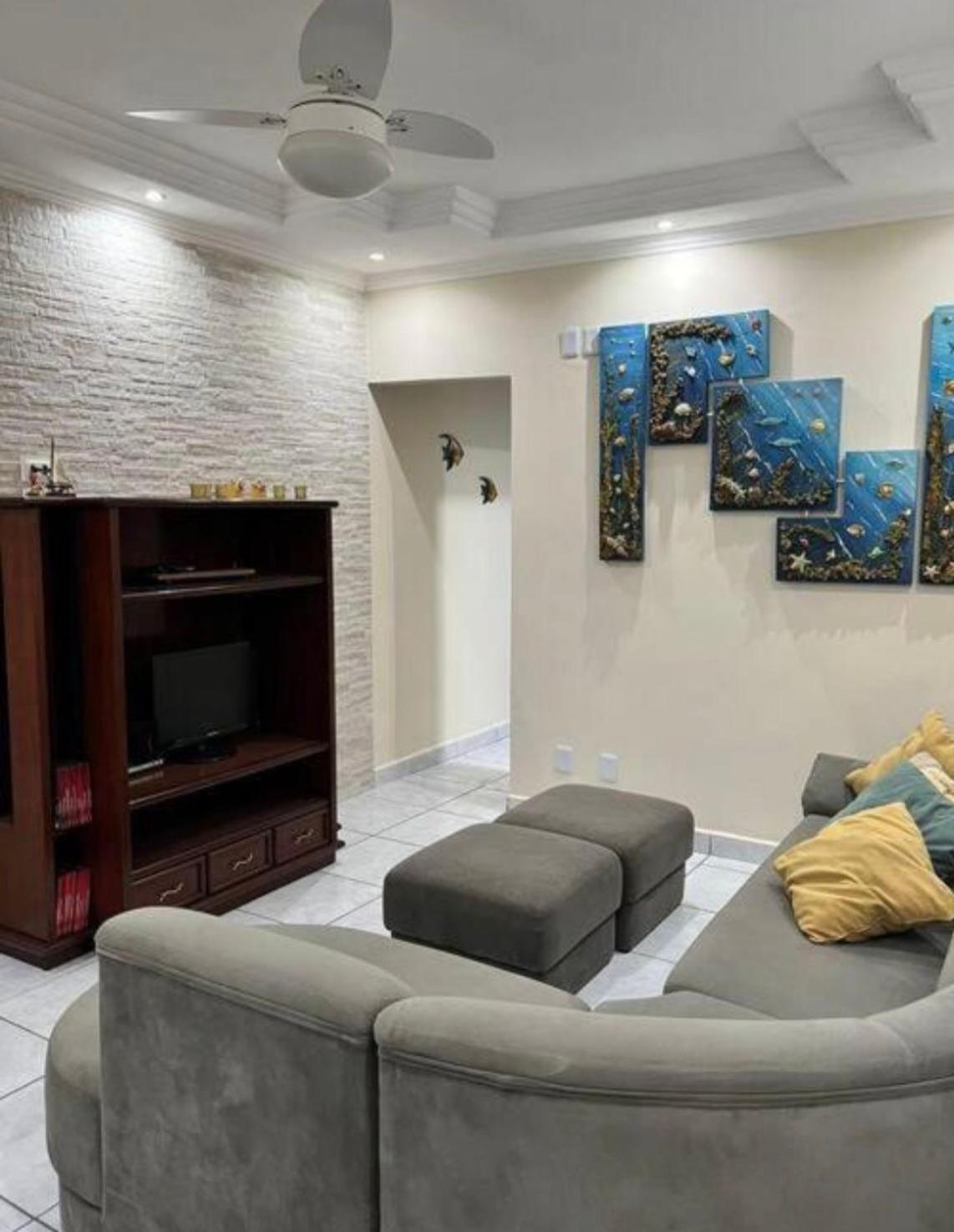 大普拉亚Casa Com Piscina Em Mongagua别墅 外观 照片